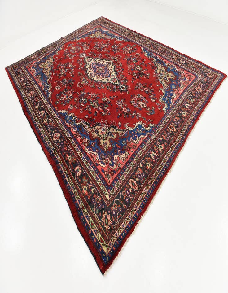 Detail image of  10' 4 x 13'  Hand Knotted Liliyan Persian Wool Rug