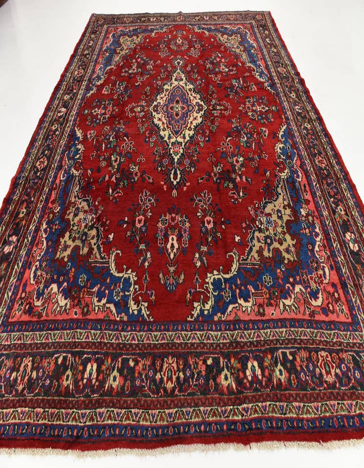 Detail image of  10' 4 x 13'  Hand Knotted Liliyan Persian Wool Rug