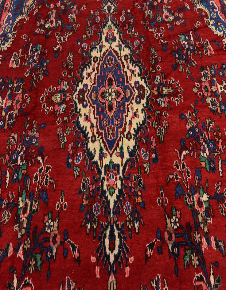 Detail image of  10' 4 x 13'  Hand Knotted Liliyan Persian Wool Rug