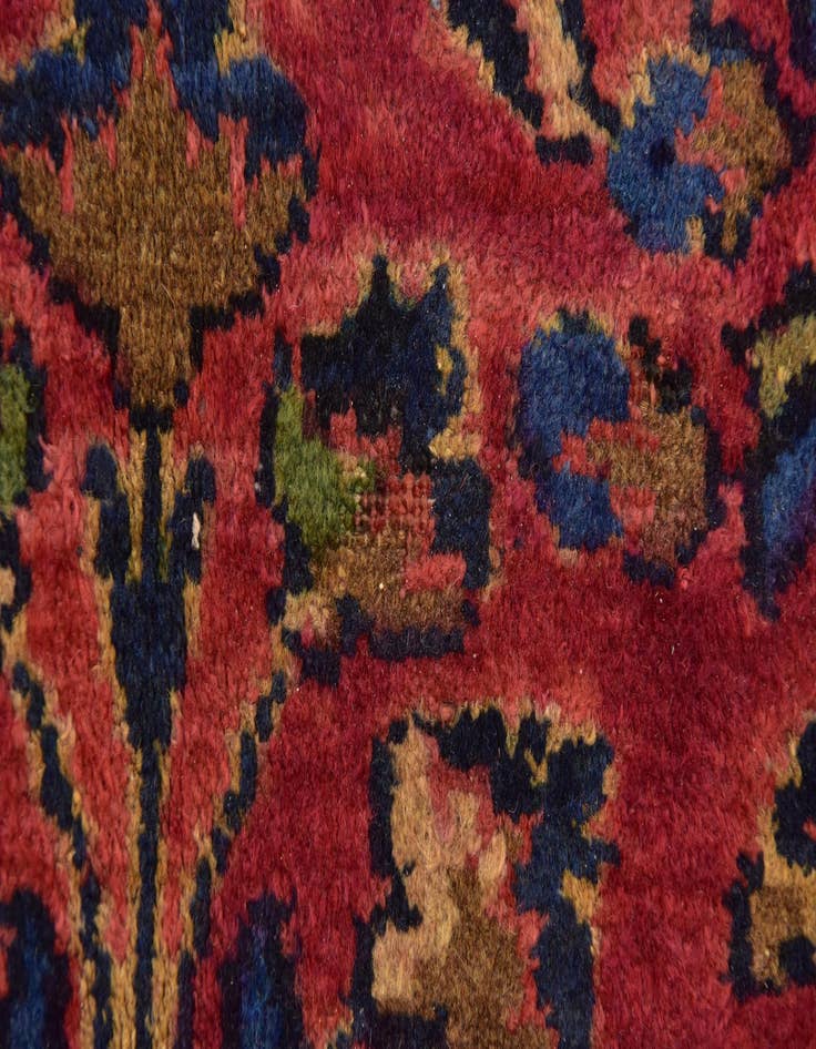 Detail image of  8' 9 x 12'  Hand Knotted Liliyan Persian Wool Rug