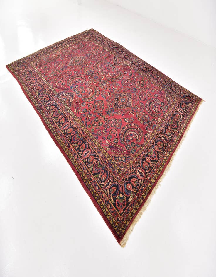 Detail image of  8' 9 x 12'  Hand Knotted Liliyan Persian Wool Rug