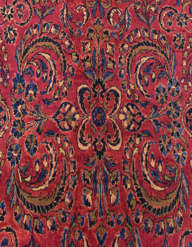 Detail image of  8' 9 x 12'  Hand Knotted Liliyan Persian Wool Rug