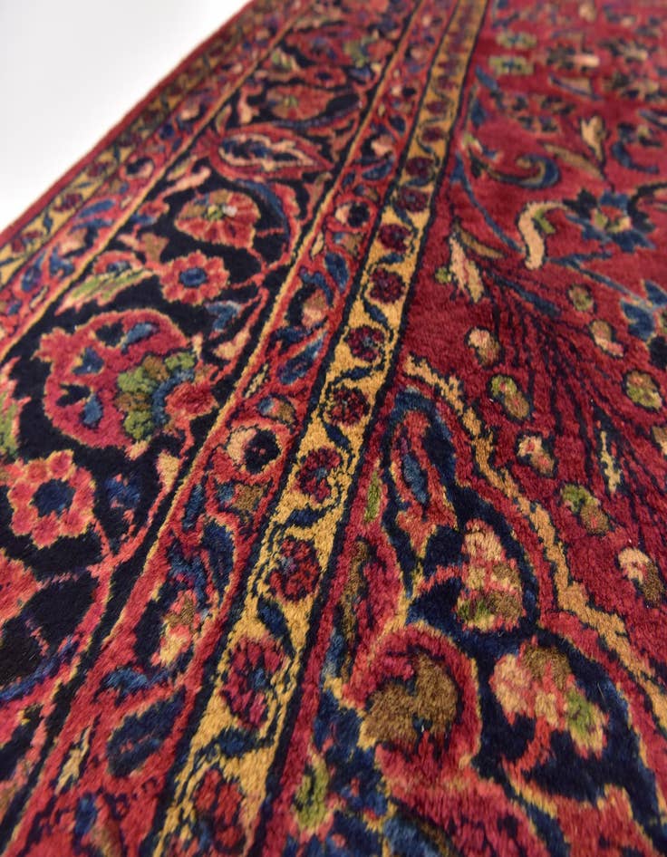 Detail image of  8' 9 x 12'  Hand Knotted Liliyan Persian Wool Rug