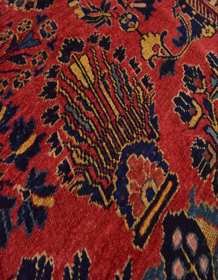 Detail image of  9' 2 x 11' 2  Hand Knotted Liliyan Persian Wool Rug