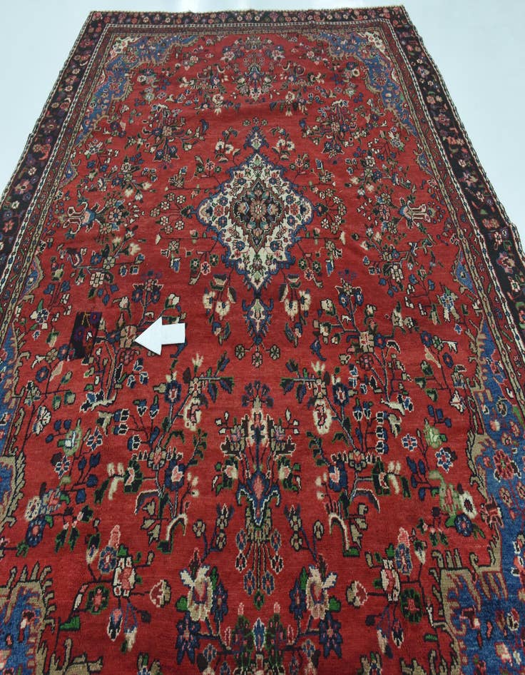 Detail image of  9' 10 x 13' 3  Hand Knotted Liliyan Persian Wool Rug