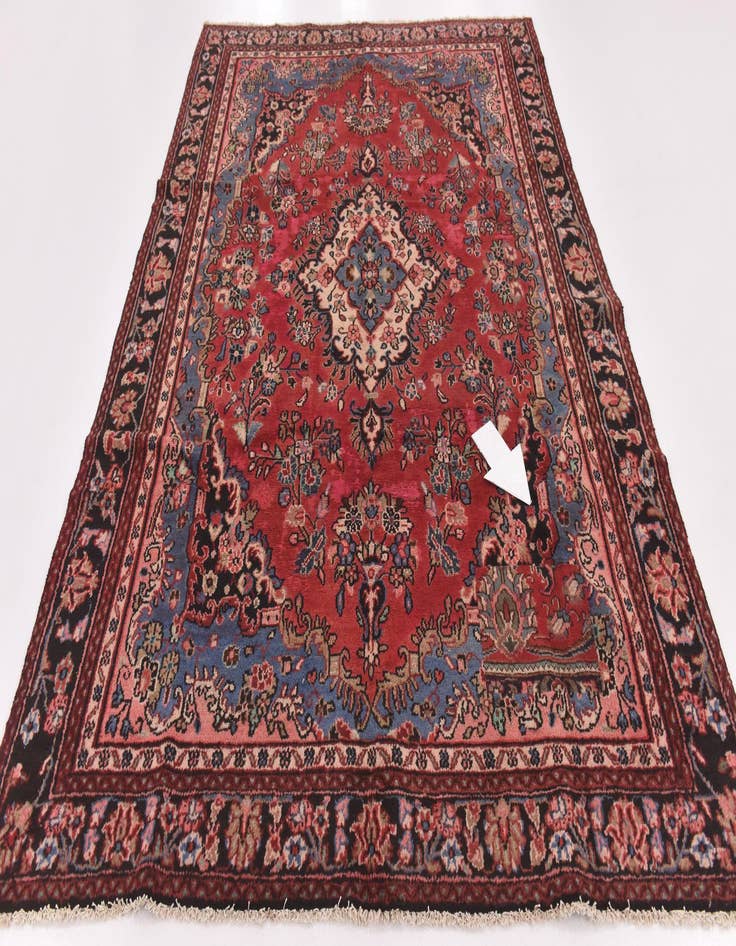 Detail image of  6' 5 x 9' 9  Hand Knotted Liliyan Persian Wool Rug