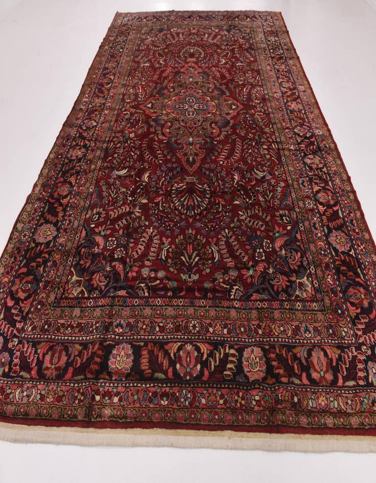 Detail image of  10' x 14'  Hand Knotted Liliyan Persian Wool Rug