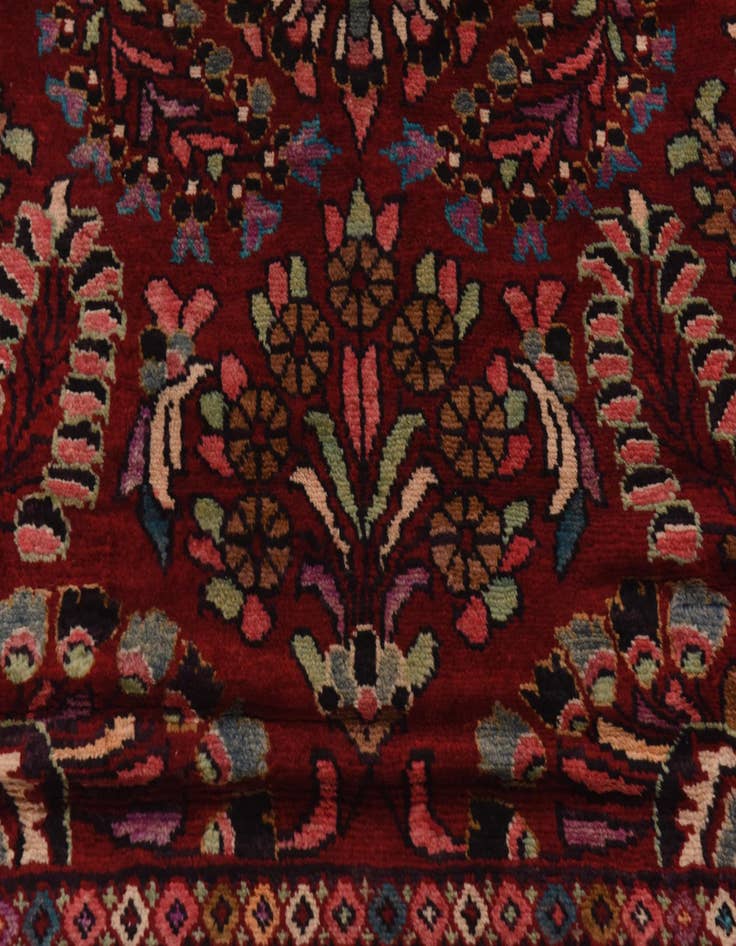 Detail image of  10' x 14'  Hand Knotted Liliyan Persian Wool Rug
