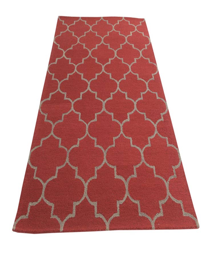 Detail image of  5' 2 x 8' 1 Luna Wool Rug