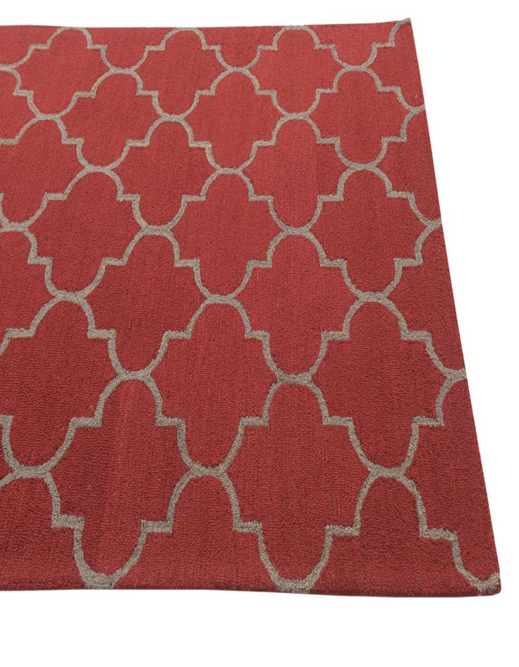 Detail image of  5' 2 x 8' 1 Luna Wool Rug