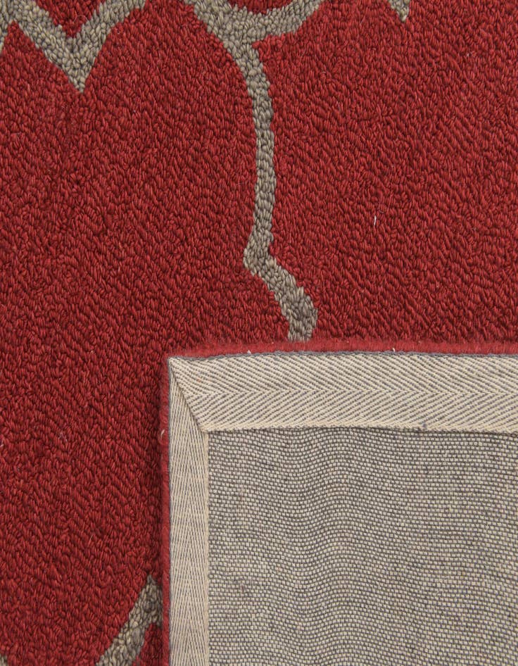 Detail image of  5' 2 x 8' 1 Luna Wool Rug