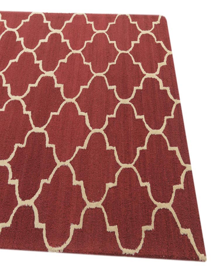 Detail image of  5' 1 x 8' Luna Wool Rug