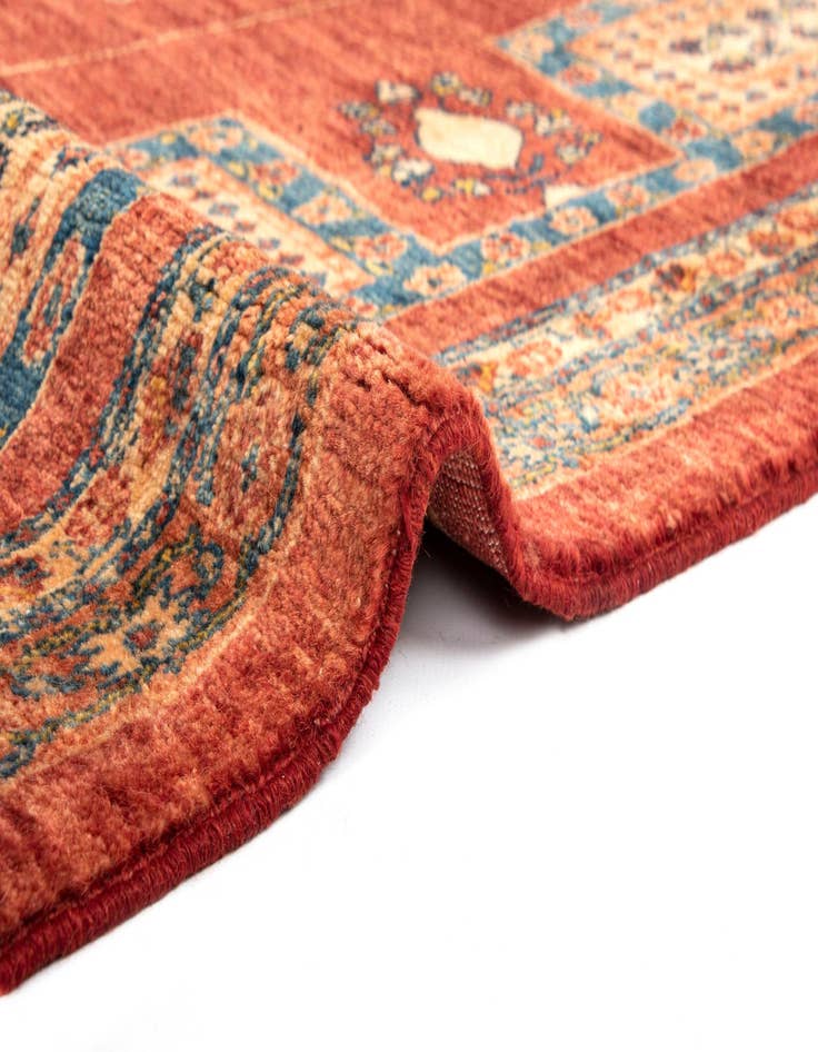 Detail image of  5' 5 x 9' 1 Luribaft Wool Rug