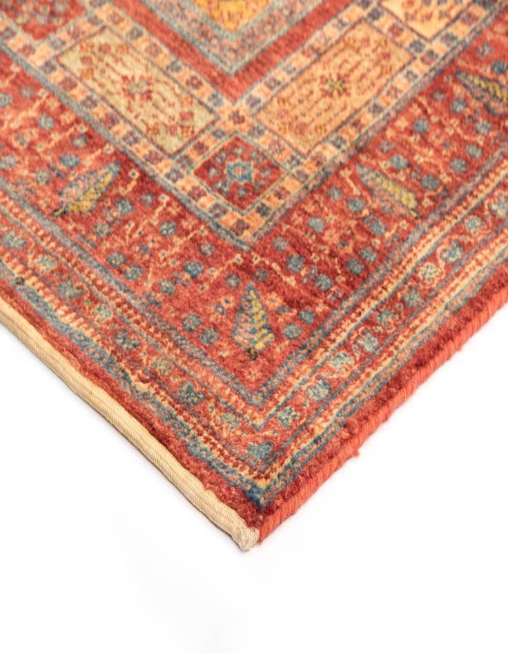 Detail image of  4' 11 x 6' 5 Luribaft Wool Rug