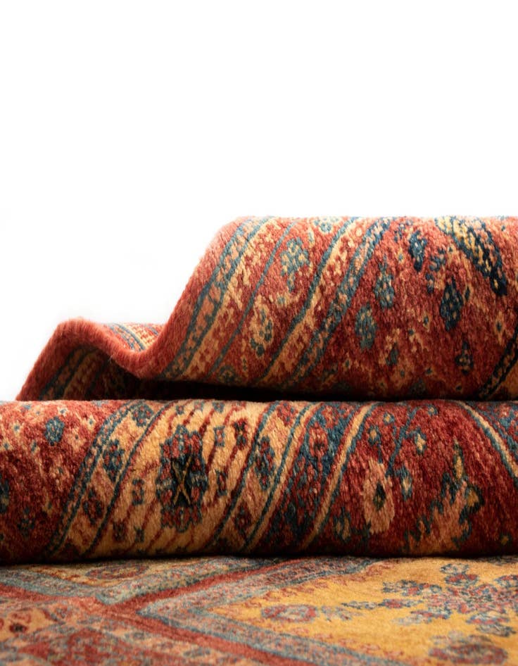 Detail image of  4' 11 x 6' 5 Luribaft Wool Rug