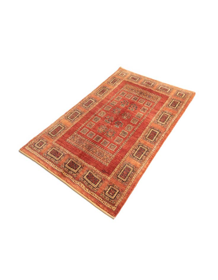 Detail image of  4' 8 x 7' 3 Luribaft Wool Rug