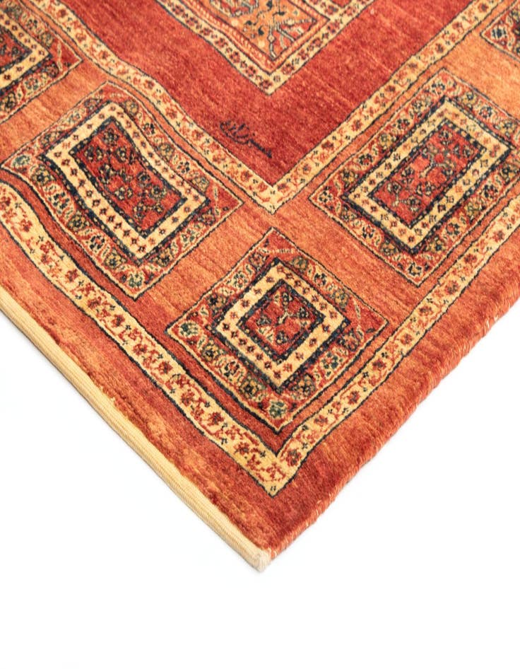 Detail image of  4' 8 x 7' 3 Luribaft Wool Rug