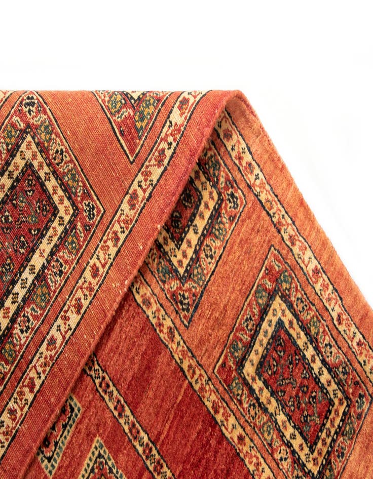 Detail image of  4' 8 x 7' 3 Luribaft Wool Rug