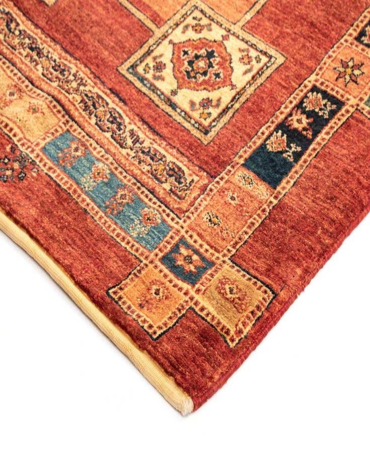 Detail image of  4' 11 x 6' 2 Luribaft Wool Rug