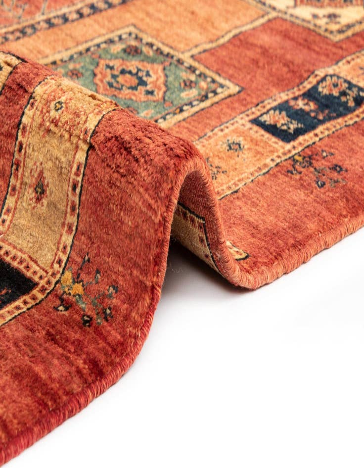 Detail image of  4' 11 x 6' 2 Luribaft Wool Rug