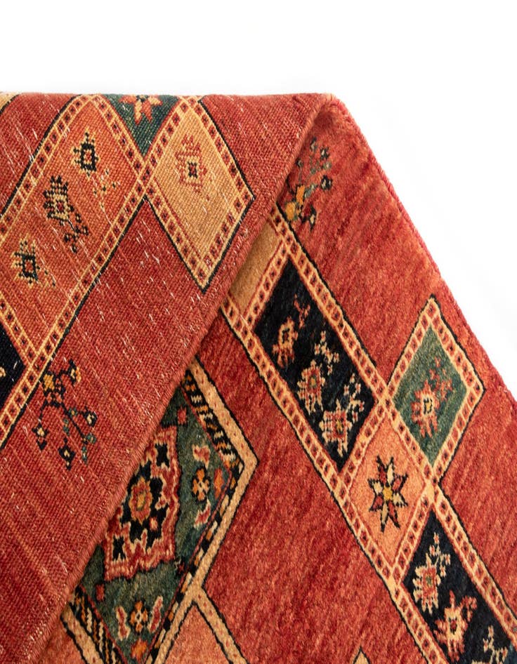 Detail image of  4' 11 x 6' 2 Luribaft Wool Rug