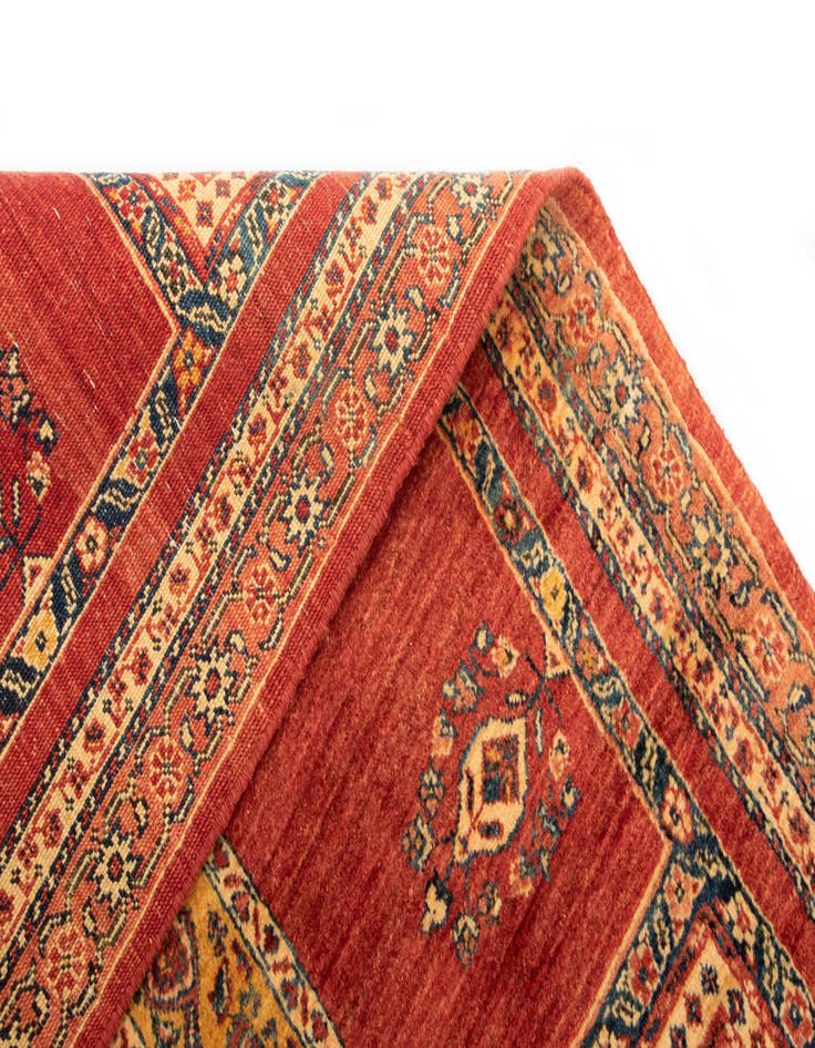 Detail image of  4' 9 x 5' 11 Luribaft Wool Rug