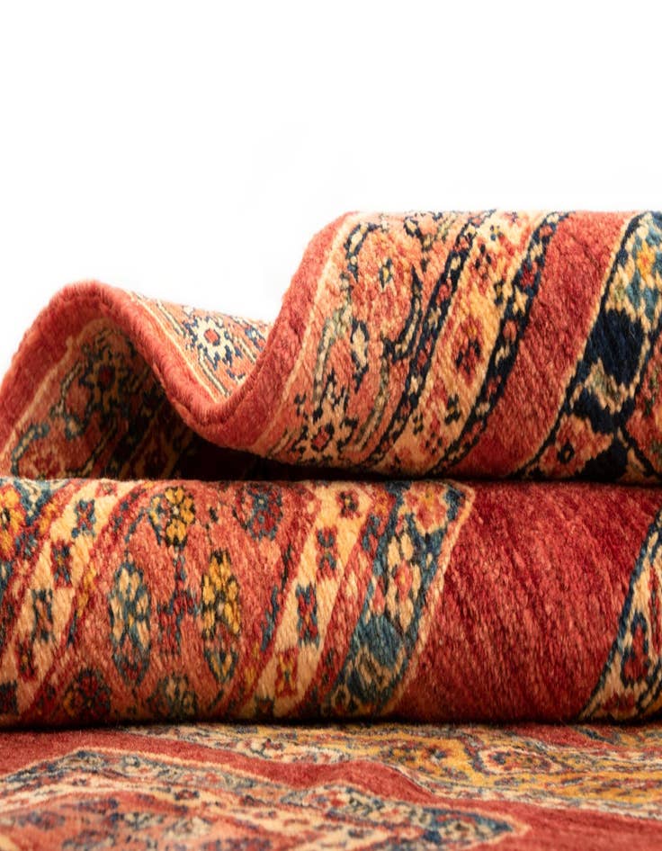 Detail image of  4' 9 x 5' 11 Luribaft Wool Rug