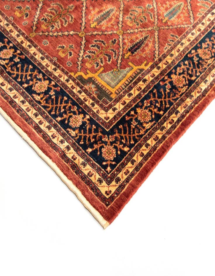 Detail image of  5' 2 x 6' 11 Luribaft Wool Rug