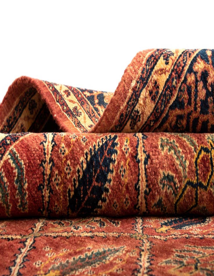 Detail image of  5' 2 x 6' 11 Luribaft Wool Rug