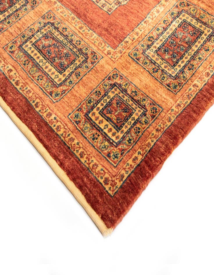 Detail image of  4' 9 x 7' 1 Luribaft Wool Rug