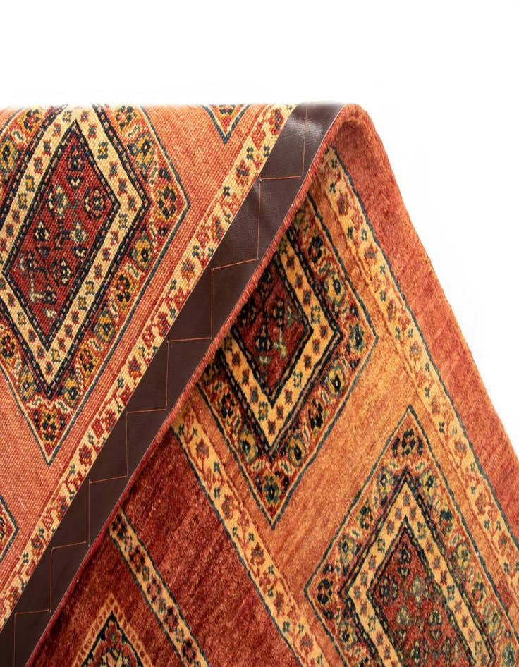 Detail image of  4' 9 x 7' 1 Luribaft Wool Rug