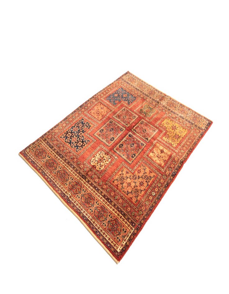 Detail image of  4' 10 x 6' 7 Luribaft Wool Rug