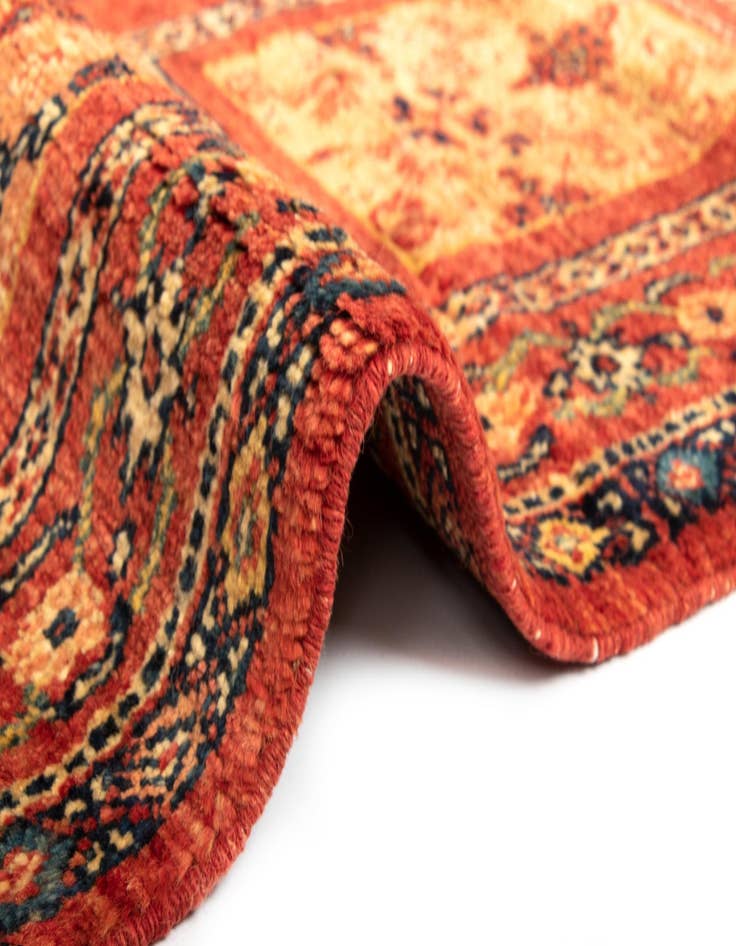 Detail image of  4' 10 x 6' 7 Luribaft Wool Rug