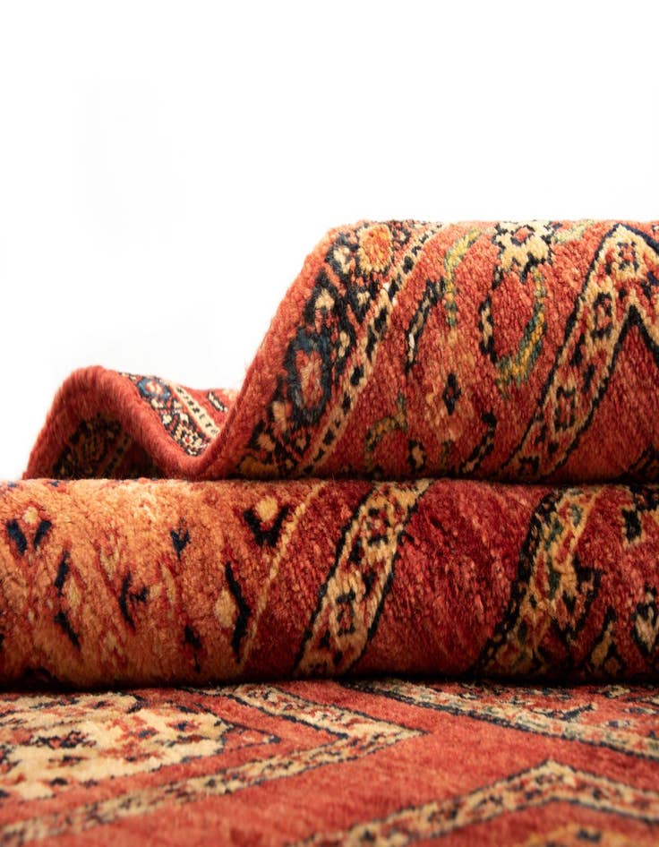 Detail image of  4' 10 x 6' 7 Luribaft Wool Rug