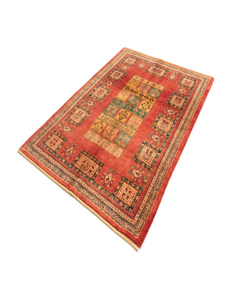 Detail image of  4' 8 x 6' 8 Luribaft Wool Rug