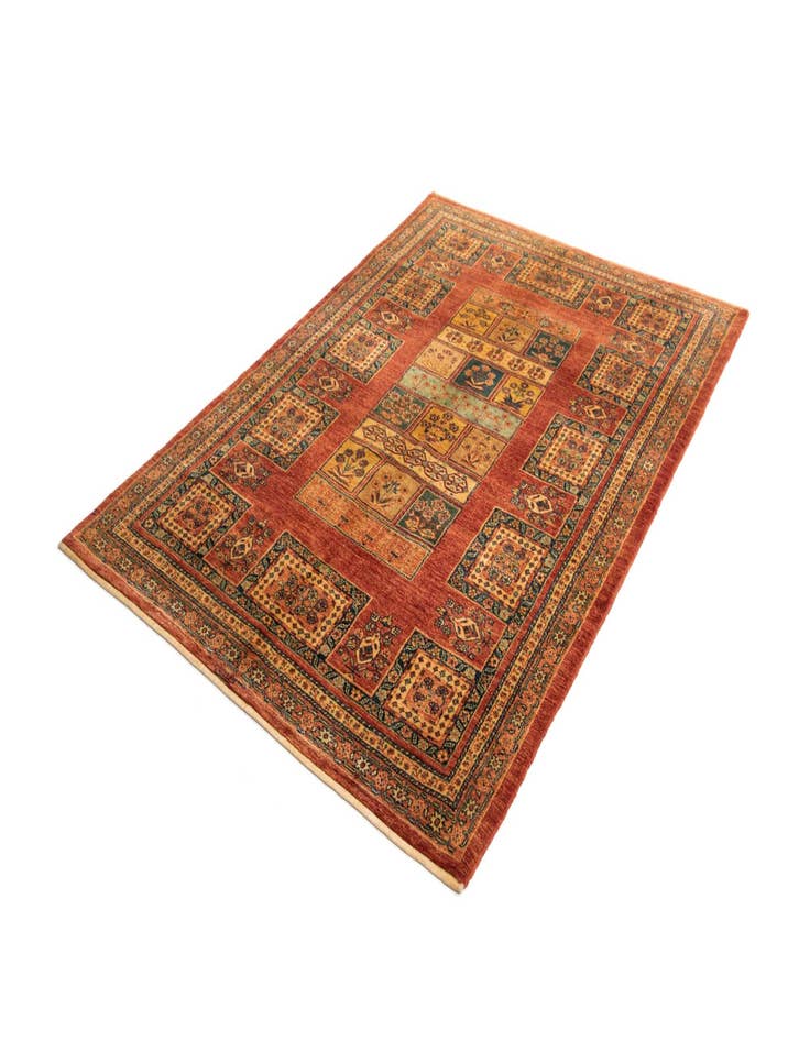 Detail image of  4' 11 x 6' 11 Luribaft Wool Rug