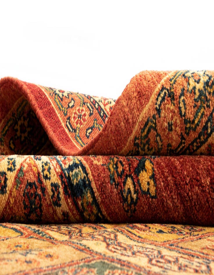 Detail image of  4' 11 x 6' 11 Luribaft Wool Rug