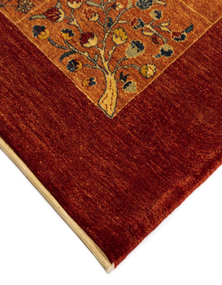 Detail image of  5' 8 x 8' 2 Luribaft Wool Rug