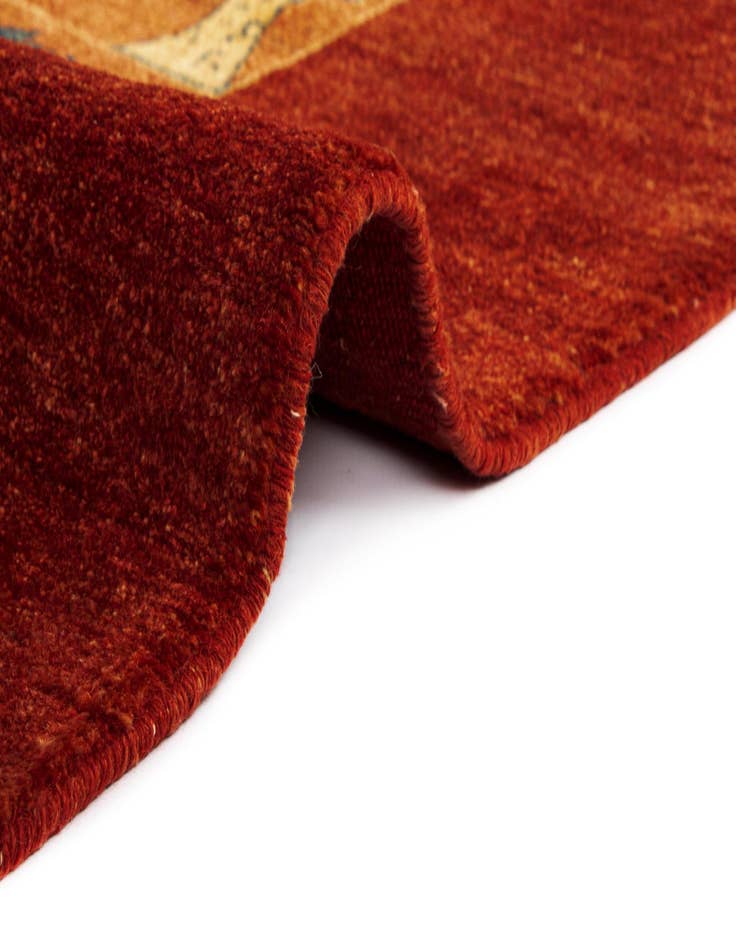 Detail image of  5' 8 x 8' 2 Luribaft Wool Rug