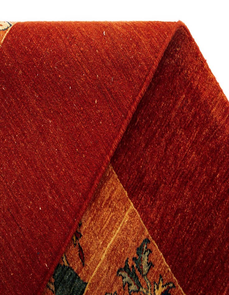 Detail image of  5' 8 x 8' 2 Luribaft Wool Rug