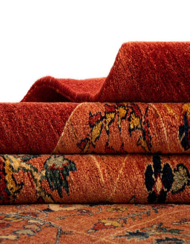 Detail image of  5' 8 x 8' 2 Luribaft Wool Rug