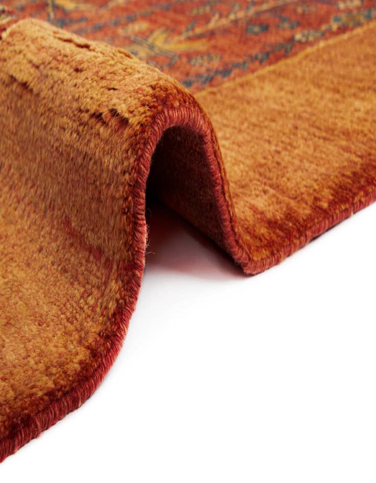 Detail image of  5' x 7' Luribaft Wool Rug