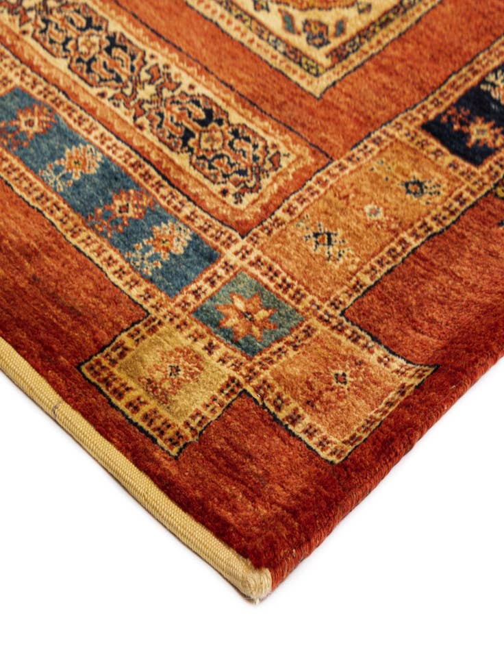 Detail image of  5' 8 x 7' 5 Luribaft Wool Rug