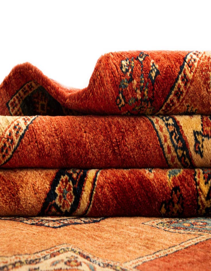 Detail image of  5' 8 x 7' 5 Luribaft Wool Rug