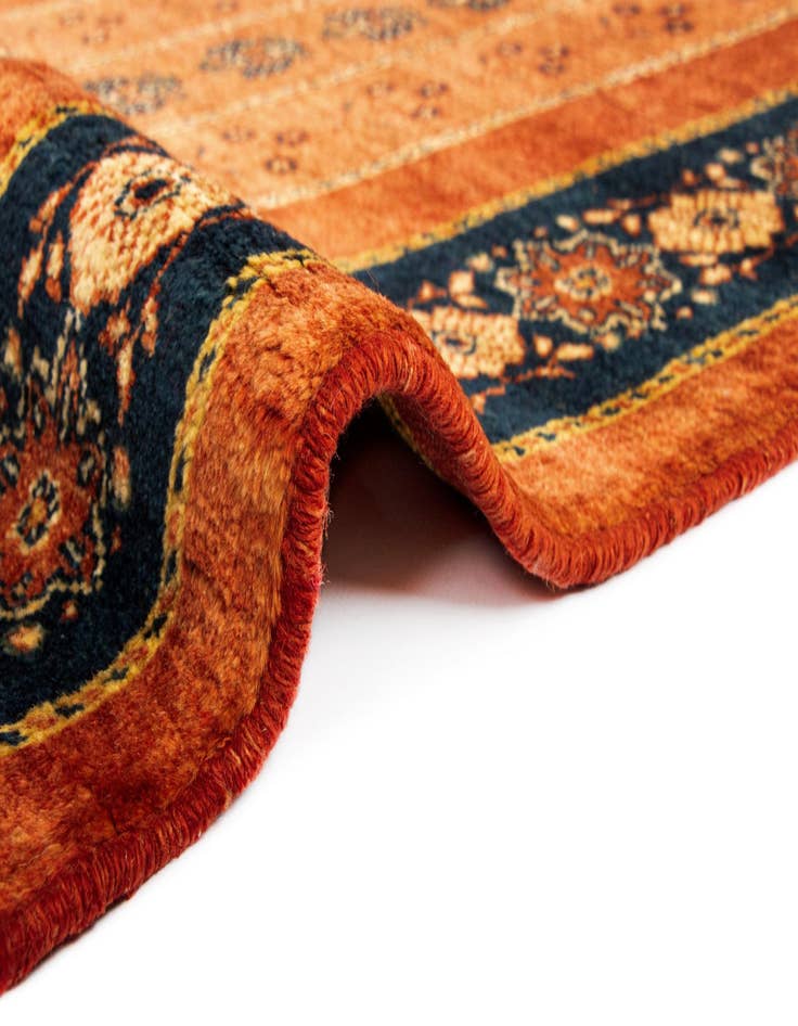 Detail image of  5' 4 x 7' 9 Luribaft Wool Rug