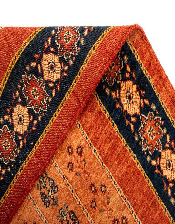 Detail image of  5' 4 x 7' 9 Luribaft Wool Rug