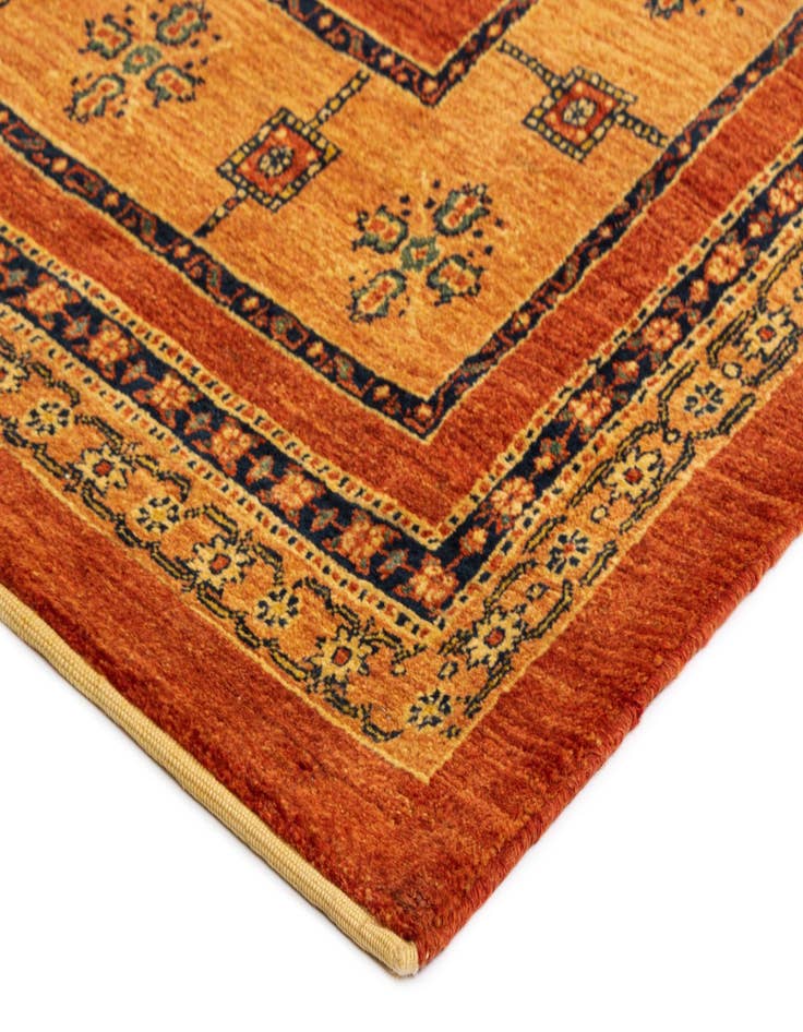 Detail image of  5' 2 x 7' 9 Luribaft Wool Rug