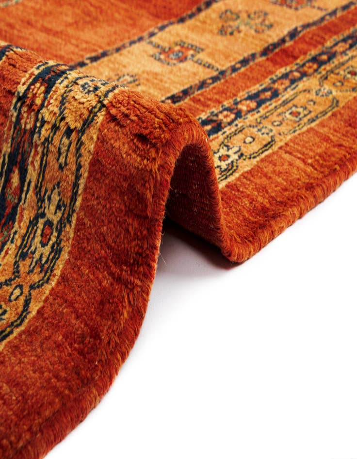 Detail image of  5' 2 x 7' 9 Luribaft Wool Rug