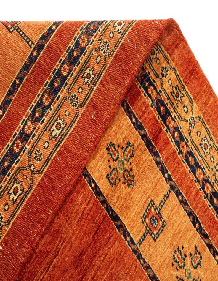 Detail image of  5' 2 x 7' 9 Luribaft Wool Rug