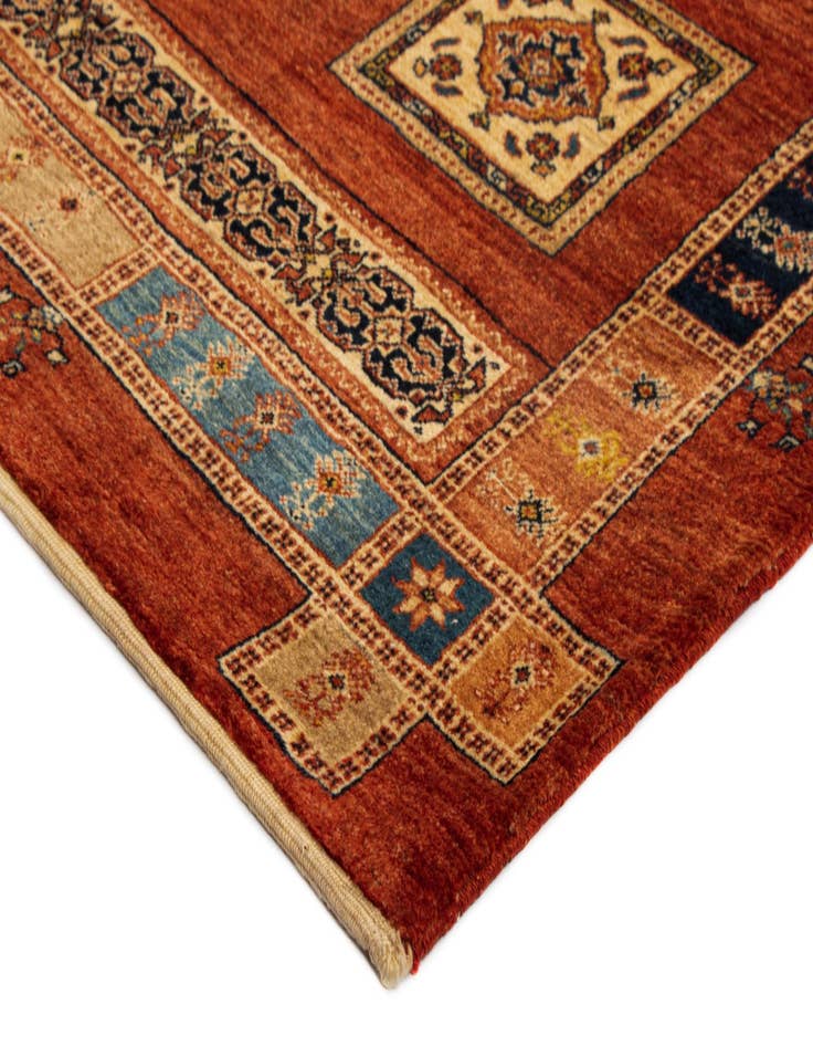 Detail image of  5' 7 x 8' 1 Luribaft Wool Rug